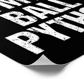 Pretend I'm A Ll Python Costume Funny Halloween Pa ポスター (角)