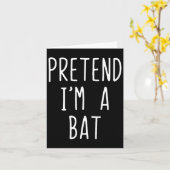 Pretend I'm A T Costume Halloween Lazy Easy  カード (黄色い花)