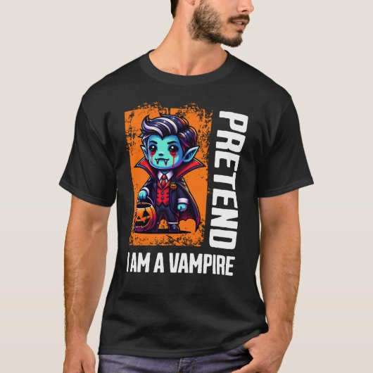 Pretend I'm A Vampire Tシャツ (正面)