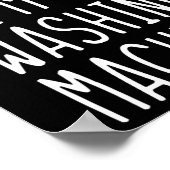 Pretend I'm A Washing Machine Costume Halloween La ポスター (角)