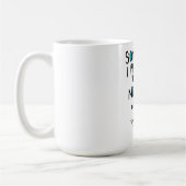 Pretend to be normal コーヒーマグカップ (左)