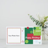 PRetroホリデーフォトカード シーズンカード (スタンド正面)