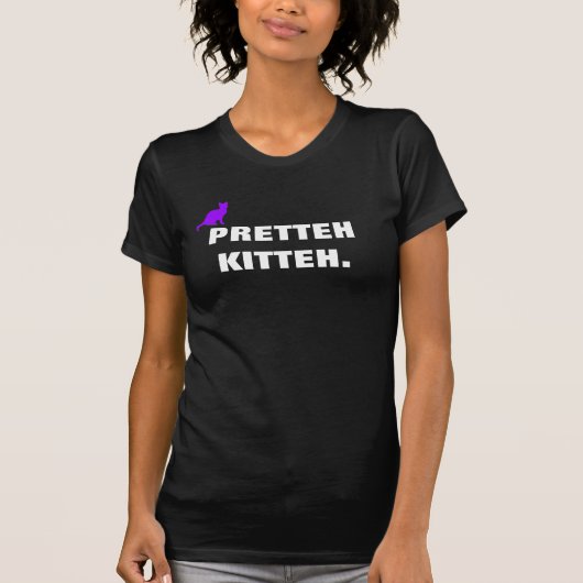 PRETTEH KittehT Tシャツ (正面)