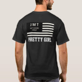 PRETTYベーシックダークTシャツ Tシャツ (裏面)