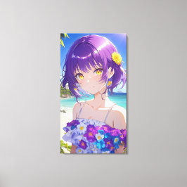 Pretty Anime Art. キャンバスプリント