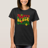Pretty Black And Educated Groovy Hippie Black Hist Tシャツ (正面)