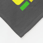 Pretty Black And Educated I Am The Strong African フリースブランケット (角)