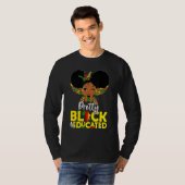 Pretty Black Educated Black History Month Kids Gir Tシャツ (正面フル)