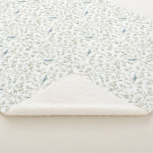 Pretty Blue Birds   シェルパブランケット (3/4)