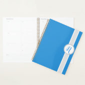 Pretty Blue Monogram Planner プランナー手帳 (ディスプレー)