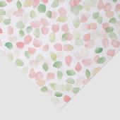 Pretty Blush Pink Mint Flower Petals Birthday 薄葉紙 (詳細)