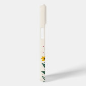 Pretty Bottom Border Flowers Case-Mate iPhoneケース (裏面 / 右)