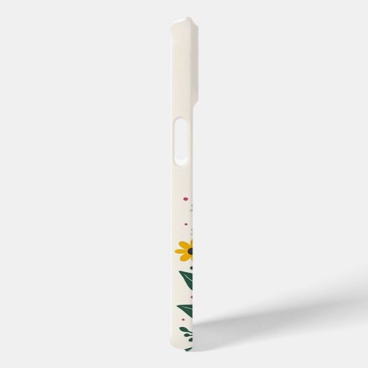 Pretty Bottom Border Flowers Case-Mate iPhoneケース (裏面 / 右)