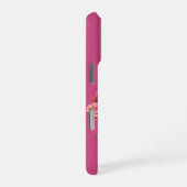 Pretty Bouquet of Pink Roses iPhoneケース (右側面)