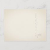 Pretty Bow Sheep™コレクション - ポストカード (裏面)