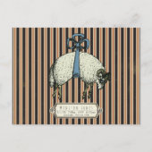 Pretty Bow Sheep™ Collection - ポストカード (正面)
