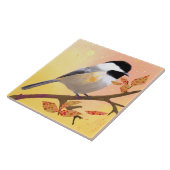 Pretty Chickadee Ceramic Tile タイル (側面)