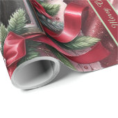 Pretty Christmas Wrapping Paper with Photo ラッピングペーパー (ロールコーナー)