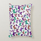 Pretty Colorful Butterflies Pattern アクセントクッション (正面(垂直))