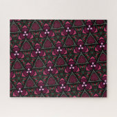 Pretty, Difficult, Repeating Pattern Jigsaw Puzzle ジグソーパズル (横)