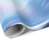 Pretty Dreamy 青紫 ブライダル シャワー ラッピングペーパー (ロールコーナー)