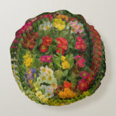 Pretty Evening Primroses..... ラウンドクッション (裏面)