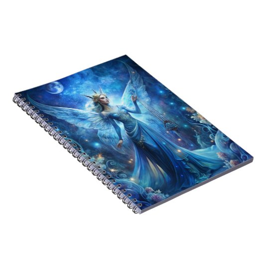 Pretty Fairy in Blue ノートブック (右側)