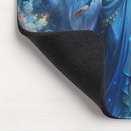 Pretty Fairy in Blue  マウスパッド (コーナー)