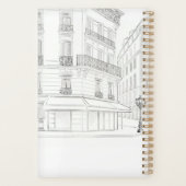 Pretty Fashion Woman Walking Planner プランナー手帳 (裏面)