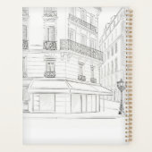 Pretty Fashion Woman Walking Planner プランナー手帳 (裏面)