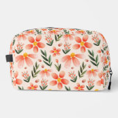 Pretty Floral Monogram | ピンク&ピーチ ドップキット (正面)