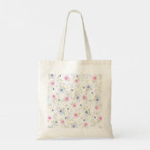 Pretty Floral Pattern トートバッグ (裏面)
