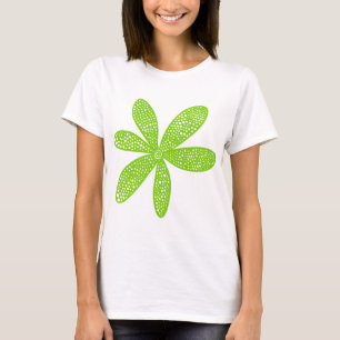 Pretty Flower - Martian Green Tシャツ