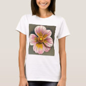 Pretty Flower Tシャツ (正面)