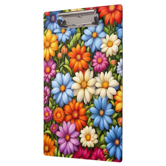 Pretty flowers, brightly colored, クリップボード (左)