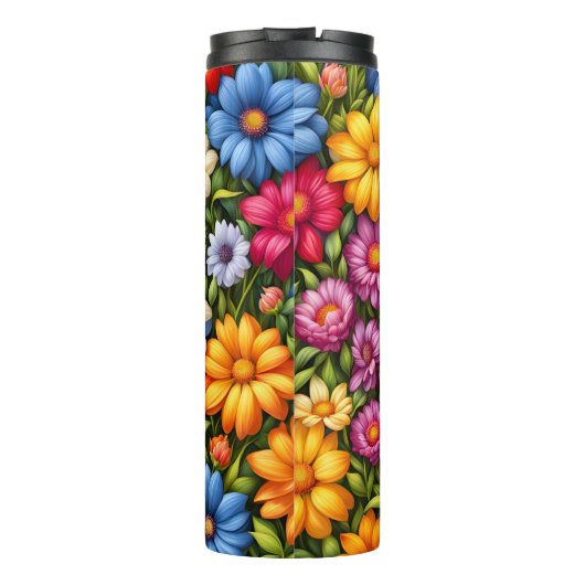 Pretty Flowers, Brightly Colored, タンブラー (裏面)