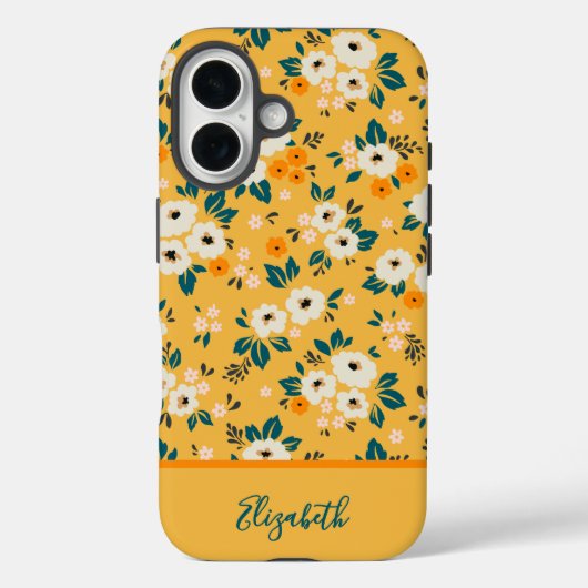 Pretty Flowers Girly Case-Mate iPhone カース iPhoneケース (裏面)