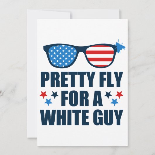 Pretty Fly For A White Guy 招待状 (裏面)