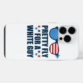 Pretty Fly For A White Guy iPhoneケース (裏面横)