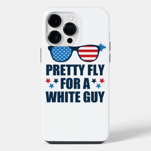 Pretty Fly For A White Guy iPhoneケース (裏面)