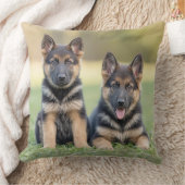 Pretty German Shepherd Personalized クッション (ブランケット)
