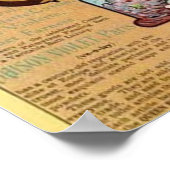 Pretty Girl and Violet Perfume Ad ポスター (角)