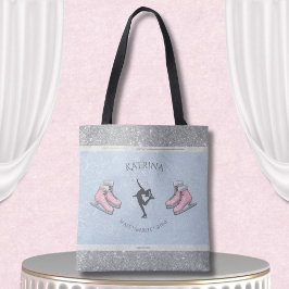 Pretty Girl Ice Rink Figure Skating Tote Bag トートバッグ