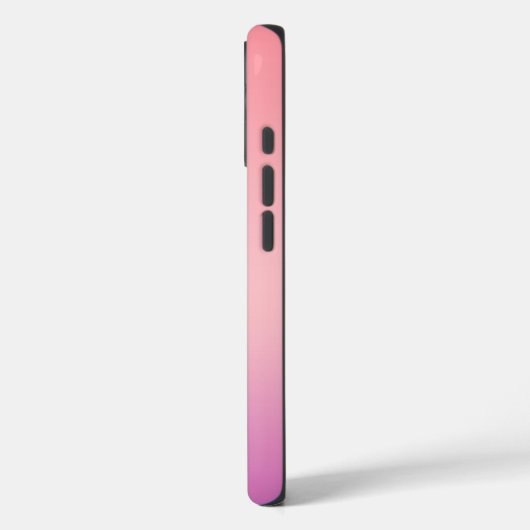 Pretty Girly Pink and Purple Ombre Case-Mate iPhoneケース (裏面 / 左)