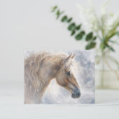 Pretty Horse Wavey Mane Christmas シーズンポストカード (スタンド正面)