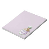 Pretty in Lavender Perfume Bottle ノートパッド (回転)