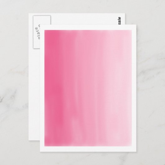 Pretty in Pink ポストカード (正面/裏面)