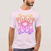 "Pretty in PINK"  FADED LOOK T-Shirt Tシャツ (正面)