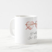 Pretty in Pink Heart Sunglasses  コーヒーマグカップ (正面左)