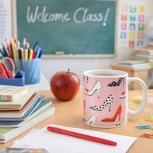 Pretty in Pink High Heel  コーヒーマグカップ